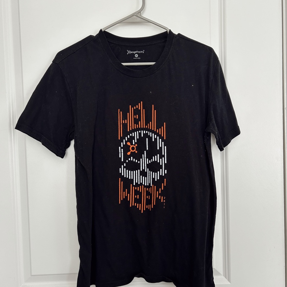 Black Graphic OTF hell week tee